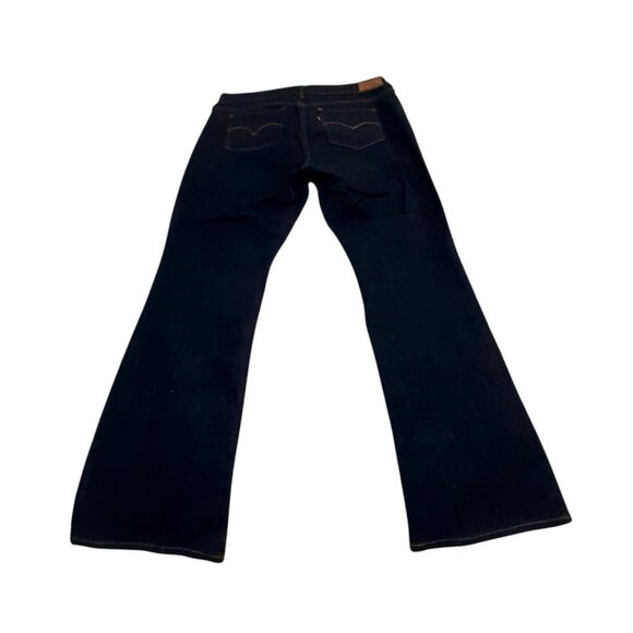 Levi's San Francisco Bold Curve Boot Cut Blue Denim Womens Jeans Size 18 W - Picture 13 of 13